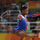 Simone Biles competes in the women’s floor event final of the Artistic Gymnastics during the Rio Olympic Games in Rio de Janeiro on Aug. 16, 2016.
TOSHIFUMI KITAMURA/AFP/Getty Images